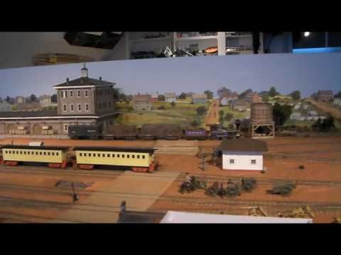 Thom Radice's HO Scale Western & Atlantic Civil War Era Model Railroad
