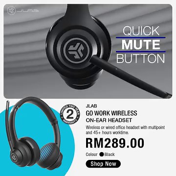 1.1K views | JLab Go Air Work: Stay focused and productive with wireless audio. Visit our Official JLab Flagship Store to learn more: https://shopee.com.my/jlab.os https://www.lazada.com.my/shop/jlab | Ban Leong Technologies Sdn Bhd | Facebook