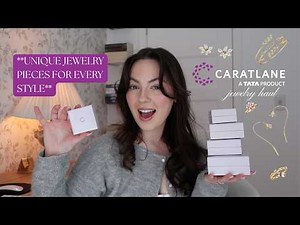 CARATLANE JEWELRY HAUL 2025 🌷 | 14k gold jewelry collection (unique & stunning pieces!)