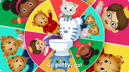 Daniel Tiger's Neighborhood - "Go Potty, Go" Remix (Sing-Along) Video | PBS KIDS
