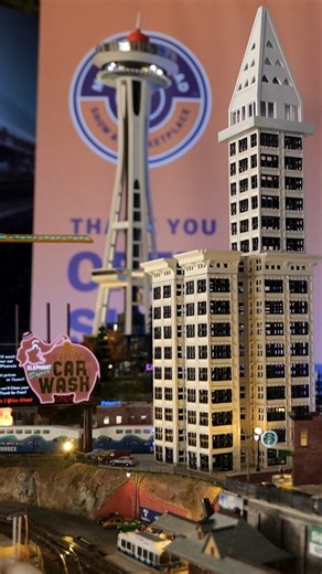 2.3K views · 2.1K reactions | Take your family and friends on a magical journey through the marvelously detailed world of model railroads at the 29th Annual Model Train Festival at the Washington State History Museum! Model Train Festival is on view from December 19, 2025, to January 1, 2026. Kids 5 and under are always free! Get all the details at www.ModelTrainFestival.org. | Washington State History Museum | Facebook