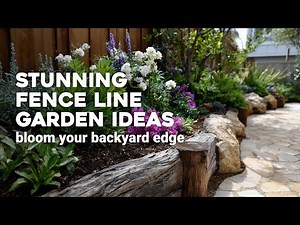 🌸 Affordable Fence Landscaping Designs That Add Instant Charm to Any Backyard