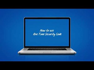 One-time security codes