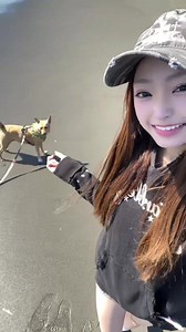 だいすきなじかん！ ぶれぶれすぎ笑 #fyp #犬 #保護犬 #jk #海