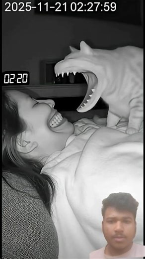 Why is the cat SMILING like that?#Shorts #Cat #Uncanny Valley