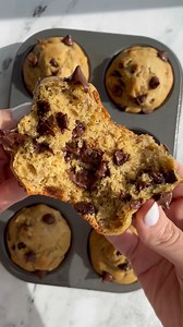 22K views · 155 reactions | Chocolate Chip Vegan Muffin Recipe! These...