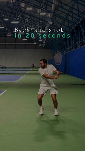 TENNIS COACH | RUSSIAN🇷🇺- ENGLISH 🇬🇧 | MOSCOW 🏙️ DUBAI on Instagram: "Backhand tutorial 🙌🏼 • • • • • #tennis #backhand #coach"