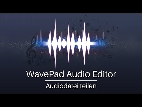 Audiodateien mit Wavepad teilen