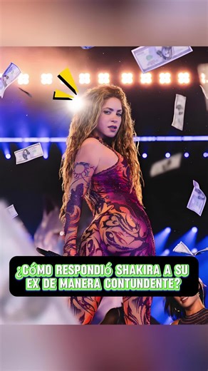 ¿Cómo respondió Shakira a su ex de manera contundente?#celebrity #fyp #shakira #zootopia2 #pique