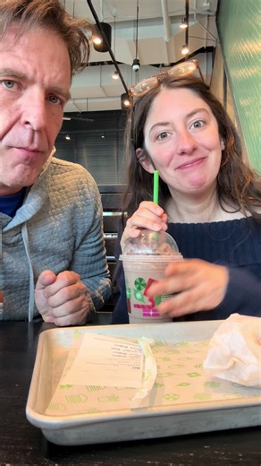 Chocolate Pudding Blackout Shake review at Shake Shack 🍫🥤 Creamy, rich, and actually worth the hype. We both loved it@Sky Oakley