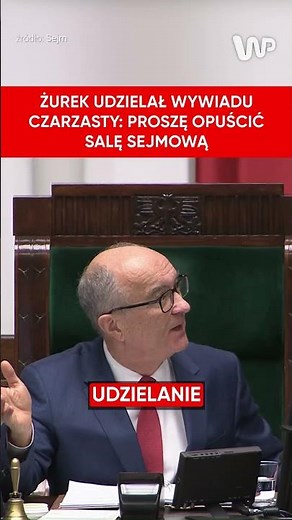 Czarzasty didn't hold back. He asked Minister Żurek to leave the Sejm session. #politics