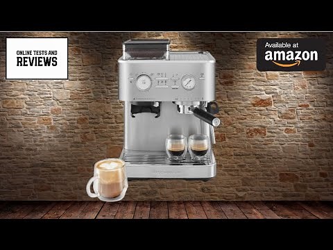 KitchenAid Semi Automatic Espresso Machine w Burr Grinder 2.5L. Full Review