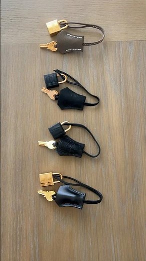 HERMES - - clochette, lock & key 🔐🔖 #hermes #clochette #lockandkey #neveruse