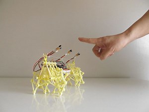 Mini Strandbeest goes electric with Arduino | Arduino Blog