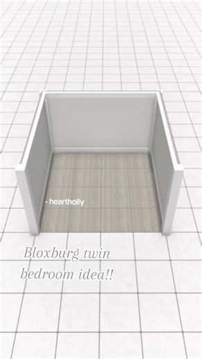 Bloxburg Twin Bedroom Idea