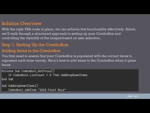 Improve Your PowerPoint Presentation with a Dynamic ComboBox: Control Shape Visibility with VBA