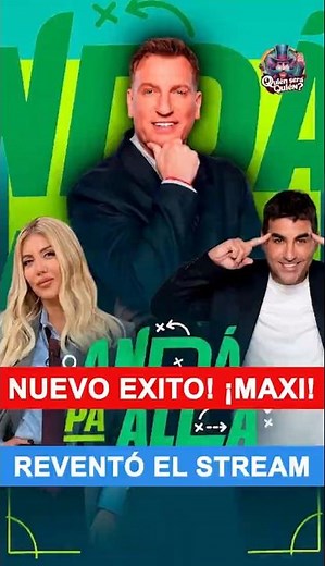 MAXI LÓPEZ IS THE KING OF STREAMING! 👑 The record-breaking debut of "Andá Pa' Allá".