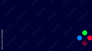 Primary Colors of Light Circles Overlaid With Cmyk Color Addition Forming Venn