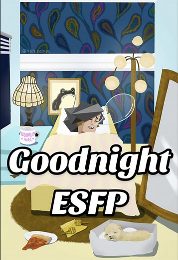 ESFP & Their Crusty Dog Say Goodnight