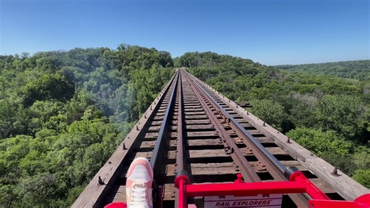 26K views · 229 reactions | The Rail Explorers USA officially opened their Midwest location at Boone & Scenic Valley Railroad & Museum today! #CATCHdsm Experience Boone in a brand new way with a 13-mile round trip on a rail bike! 朗 Learn more and get tickets here: https://www.railexplorers.net/tours/boone | Catch Des Moines | Facebook