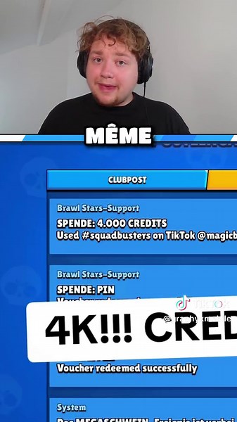 Comment obtenir 4000 crédits gratuitement sur Brawl Stars