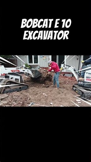 Bobcat E 10 Excavator #bobcatequipment #bobcatmt85 #excavator #usa #tools