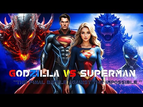 Superman vs Godzilla vs Alien | The Final Battle Against the Impossible