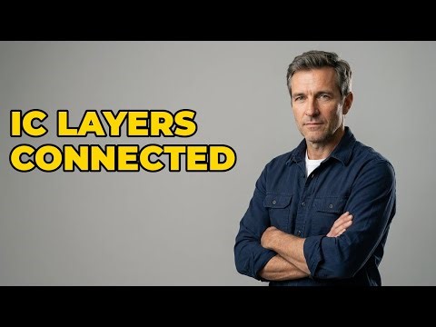 How Are Layers Connected Within An Integrated Circuit?