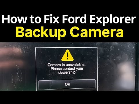 Ford Explorer rear camera not working? Here’s the quick fix!