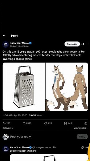 Happy Anniversary Cheese Grater Raccoon! 🥳 | #furryart #furrymeme #furry