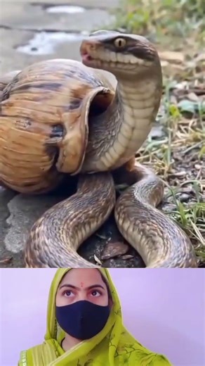 shankh mein se sap 😲😲#viralvideo #shortvideo #ytviral #trending