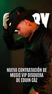 EDUIN CAZ SIGNS A NEW TALENT TO HIS RECORD LABEL MUSIC VIP