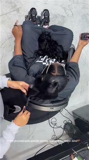 How I missed using Marcel curling irons. #ponytail #marcelirons