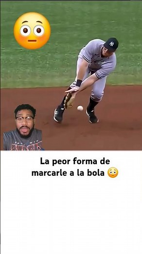 Se quedó sin aliento 😳 #mlblb #beisbol #mlb #baseball #shortsyoutube #shorts #shortvideo