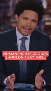 1.8M views · 85K reactions | I Find It Offensive When Human Rights Activists Do This! | Trevor Noah | Facebook