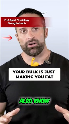 YOU'RE EATING TOO MUCH ON YOUR BULK AND IT'S NOT BUILDING MORE MUSCLE