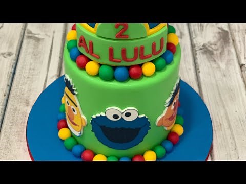 Sesame Street Cake