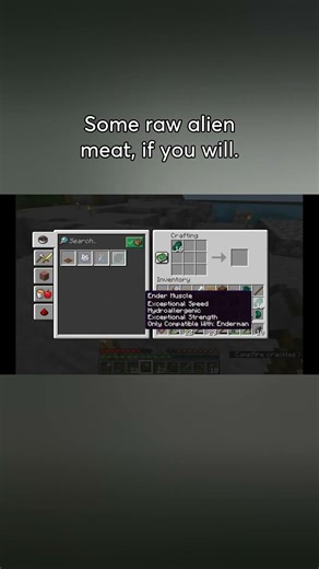 I Crafted Alien Steaks 😳🥩 | Enderman Muscle Taste Test | The Dadcrafter