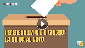 Referendum 2025: quando e cosa si vota