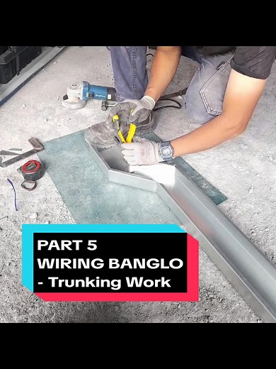 PART 5 WIRING BANGLO Trunking Work - SJ Trunk (JKR spec) Membalas kepercayaan owner dan amanah yang diberikan.. Ini hasil kerja pengalaman di site selama 17 tahun,bukan pengalaman di kelas 2 hari.. #trunkingmaster #trunking #offsettrunking #wiremanmalaysia #sjtrunk