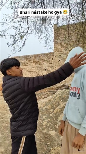 COMEDIAN FRIENDZ on Instagram: "Bhari mistake ho gya 🤣 . . .comedy video funny reels desi comedy indian comedy comedy shorts relatable comedy village comedy family comedy desi jokes comedy reel hindi funny video india viral comedy reel meme comedy daily life comedy comedy content creator . #comedianfriendz #explore #explorepage #reelitfeelit #trendingreels viralreels instatrending foryou foryoupage"