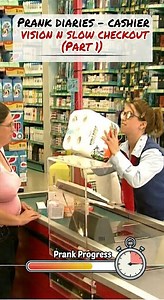 Prank diaries - cashier vision n slow checkout (part 1)
