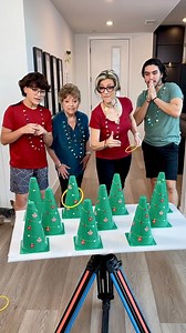 288K views · 5.5K reactions | Toss the Ring Christmas Family Challenge  | Getti | Facebook