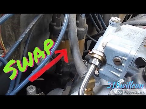 Distributor Swap Small Block Mopar * Installing in 1980 Dodge 318