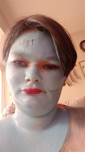 Sally nightmare before Christmas makeup