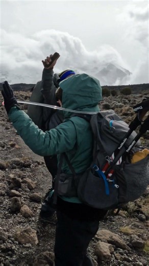 This Is Why People Climb Kilimanjaro ❤️ #kilimanjaro #hiking #adventure