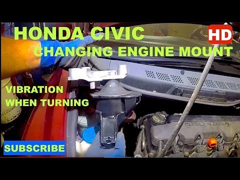 How to replace engine mount on 2010 Honda Civic