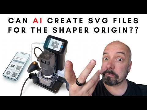 Can AI Create SVG Files for the Shaper Origin? I Tested Zoo.dev So You Don't Have To #shaperorigin
