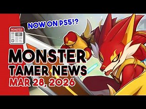 This NEW Monster Rancher Inspired Game Just Hit PS5, Coromon Remaster? NEW Digimon Game and More!