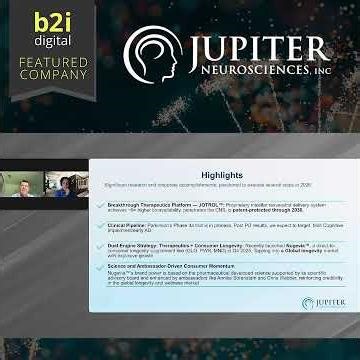 Jupiter Neurosciences, Inc (NASDAQ: JUNS) recently presented at the VIC Life Sciences Investor Forum